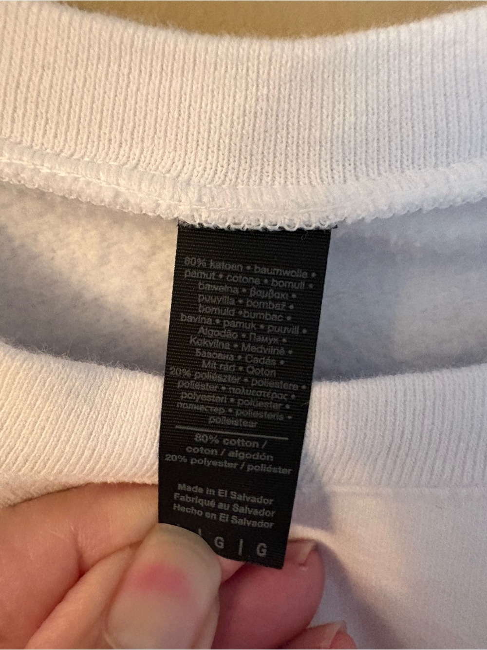 Graphic Angel Cherub Bubblegum Pink Sunglasses Sweatshirt White Size Large - Picture 9 of 12